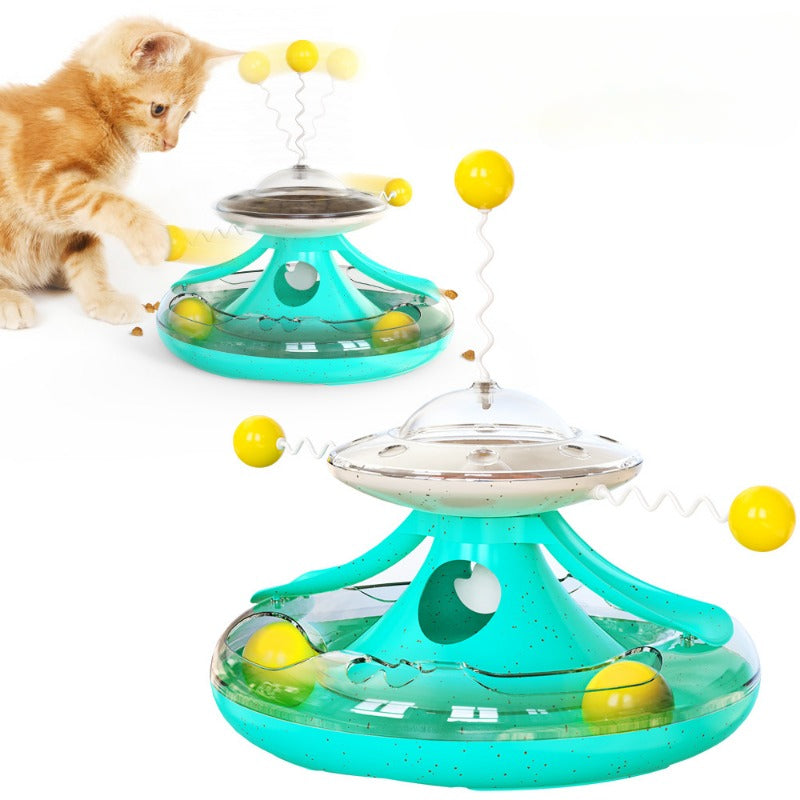 Rotating Track Ball Toy
