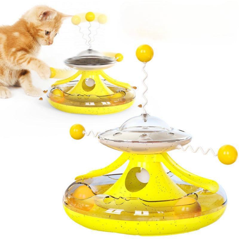 Rotating Track Ball Toy
