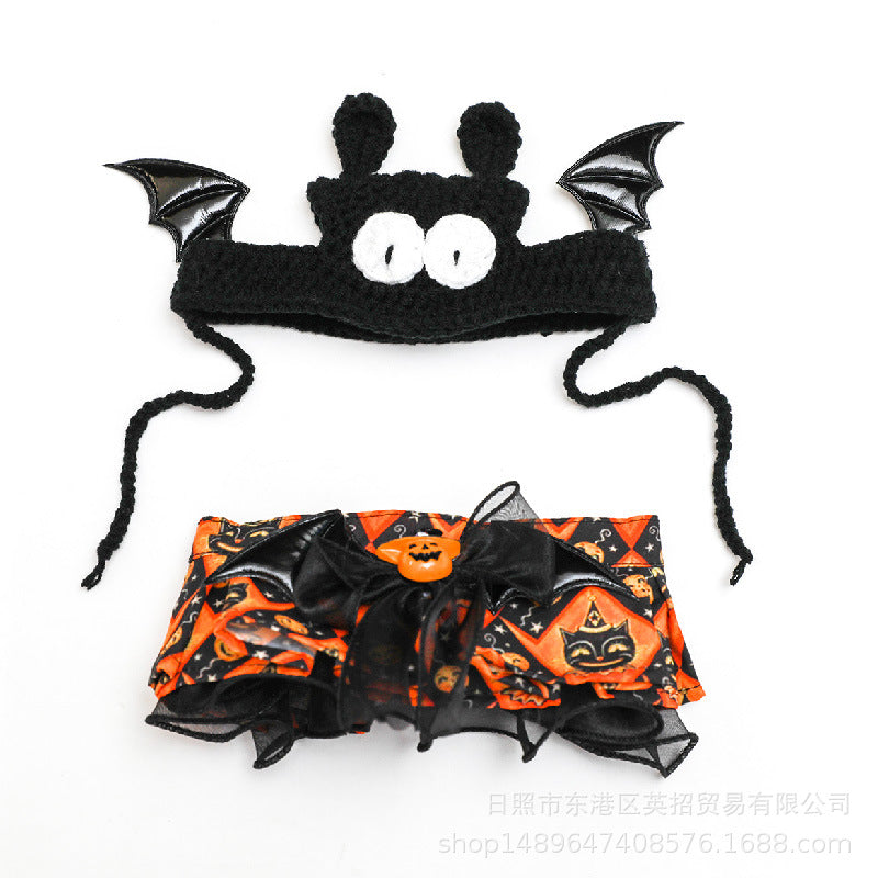 Halloween Pumpkin Bib