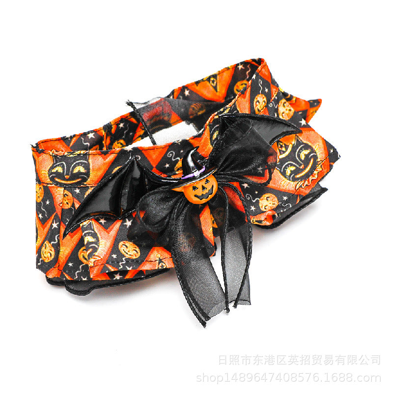 Halloween Pumpkin Bib