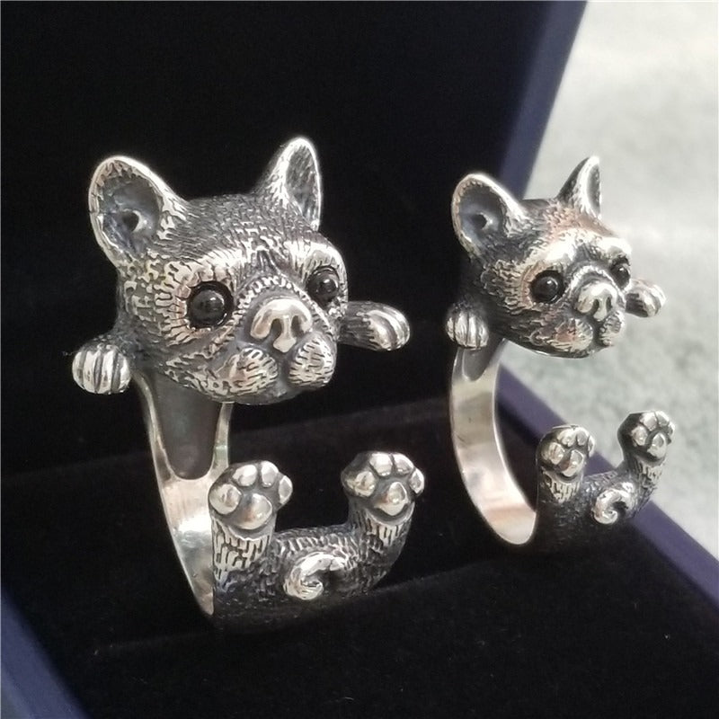 Simple Kitten Figure Ring