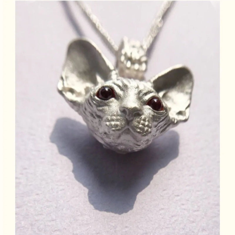 Silver Sphinx Cat-Eternal Lovers