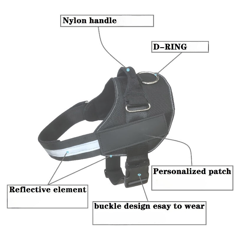 Adjustable Dog Chest Strap