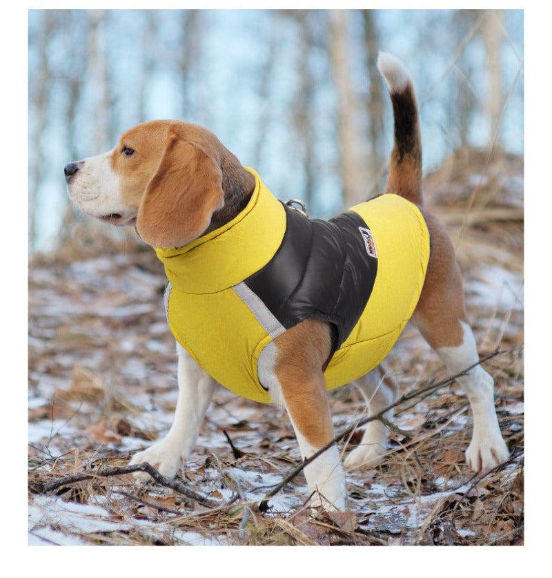 Reflective Waterproof Cotton-Padded Vest