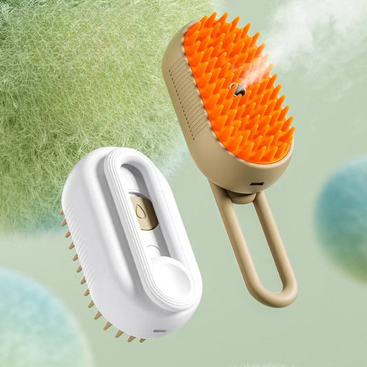 One-Click Spray Anti-Flying Hair Massage Comb