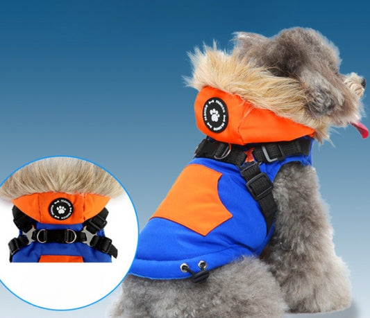 Dog Cotton-Padded Clothes (Warm Pet Apparel)
