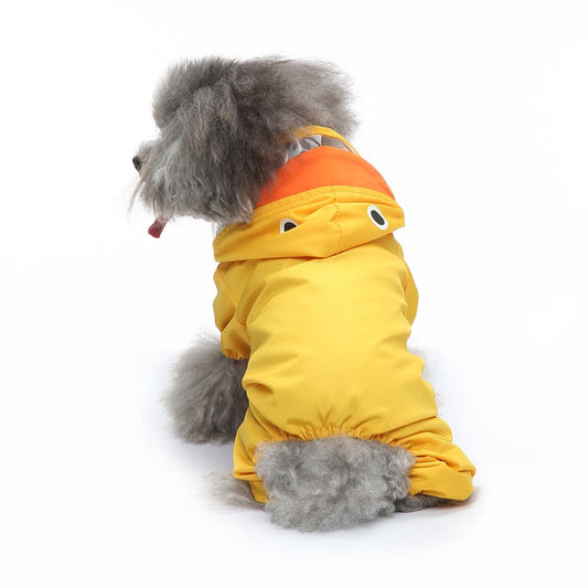 Pet Reflective Back-Strap Raincoat (Waterproof Dog Jacket)