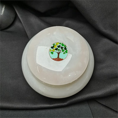 Elegant Natural White Jade Urn