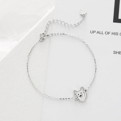 Custom S925 Silver Pet Bracelet