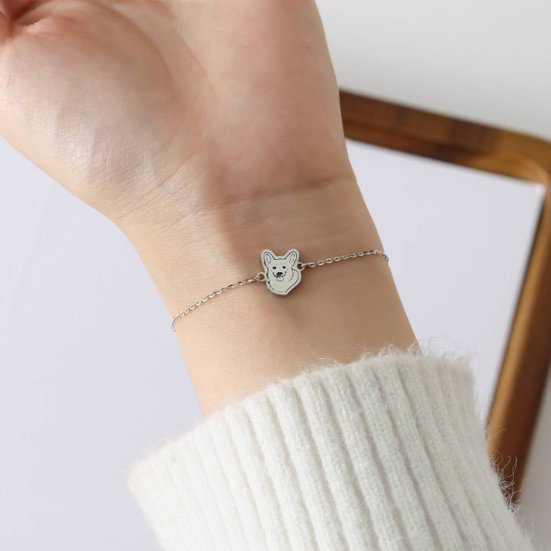 Custom S925 Silver Pet Bracelet