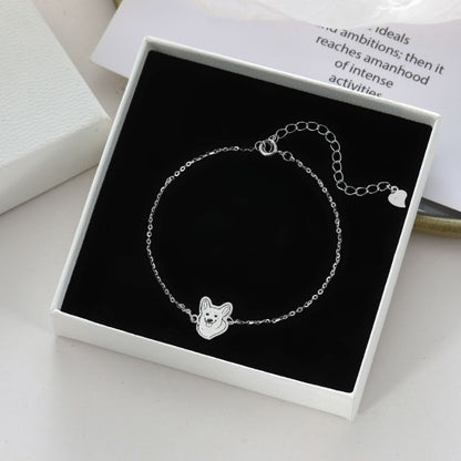 Custom S925 Silver Pet Bracelet