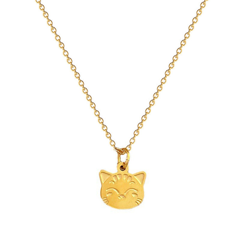 Smiley Cat Necklace