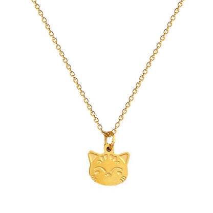 Smiley Cat Necklace