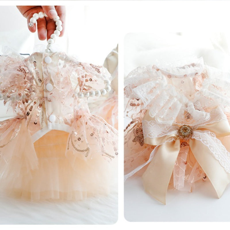 Rose Gold Princess Dress