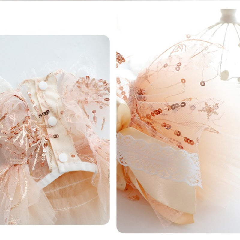 Rose Gold Princess Dress
