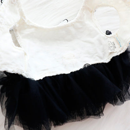 Black Fluffy Wedding Dress