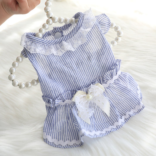 Blue Stripe Dress