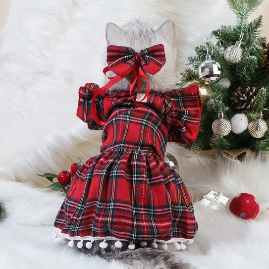 Christmas Plaid Dress