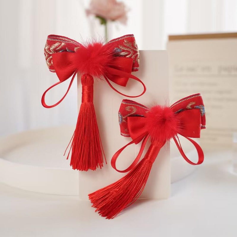 Kitten Antique Hair Pin