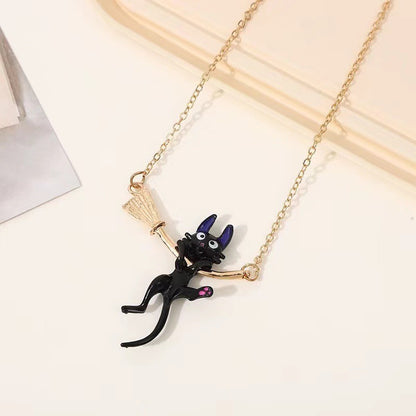 Black Cat Necklace