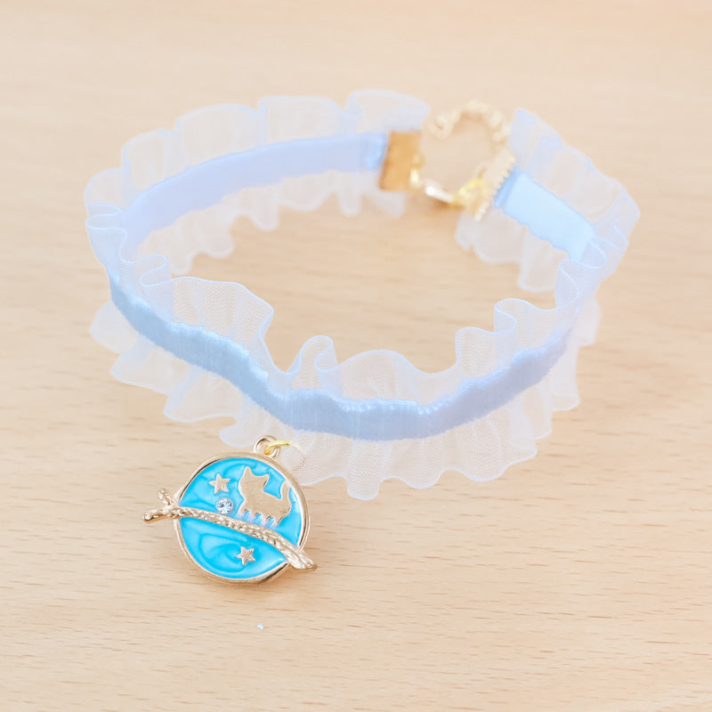 Planet Pendant Necklace