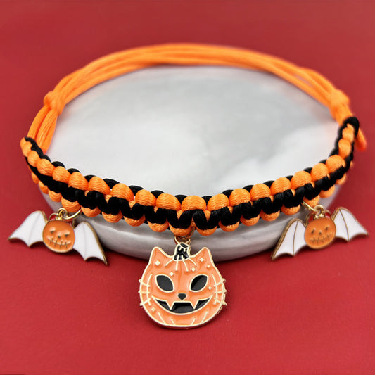 Halloween Ornament Pet Necklace