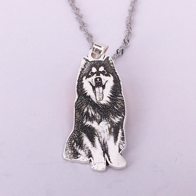 925 Silver Commemorative Relief Pendant