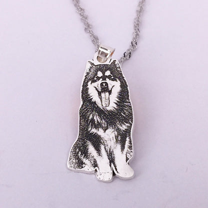 925 Silver Commemorative Relief Pendant