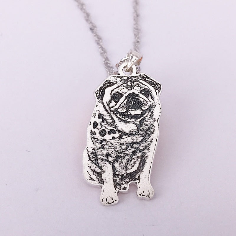 925 Silver Commemorative Relief Pendant