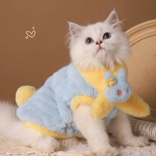Bunny Scarf Feelce Coat
