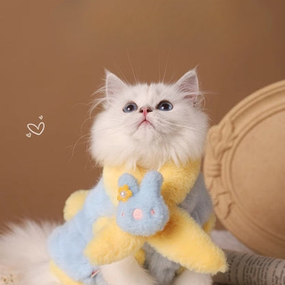 Bunny Scarf Feelce Coat