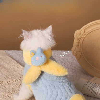 Bunny Scarf Feelce Coat