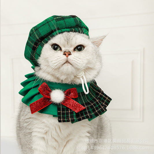 Christmas Octagon Hat & Scarf
