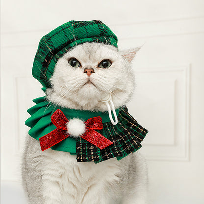 Christmas Octagon Hat & Scarf