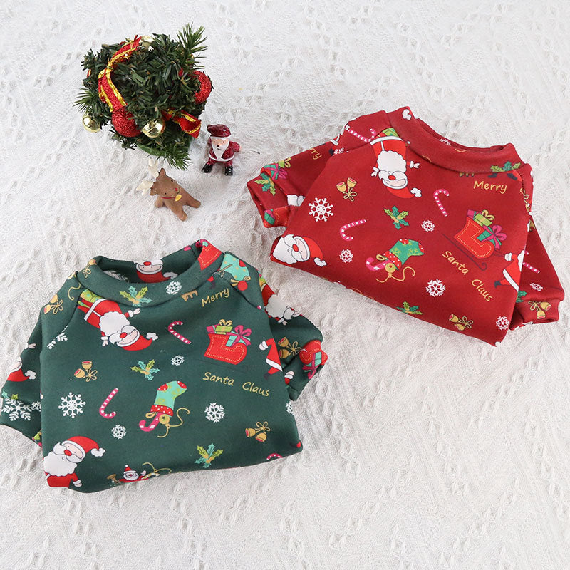 Chrismas Santa Clause Print Vest
