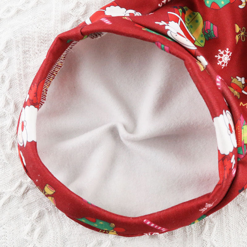 Chrismas Santa Clause Print Vest