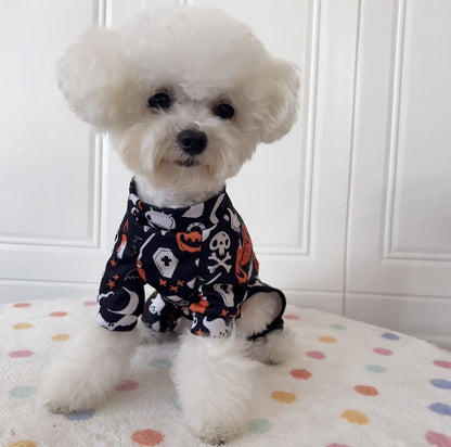 Halloween Pumpkin Skull Coat