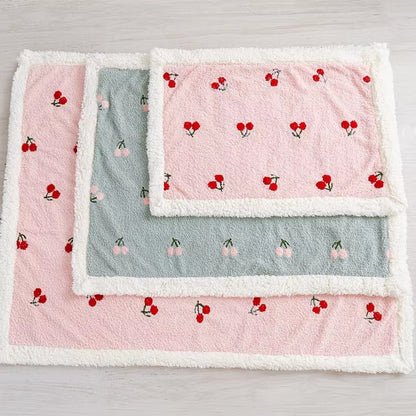 Cloud Fluff Double Warm Pet Blanket