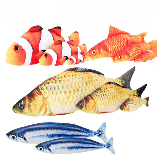 Cat Simulated Fish Toy