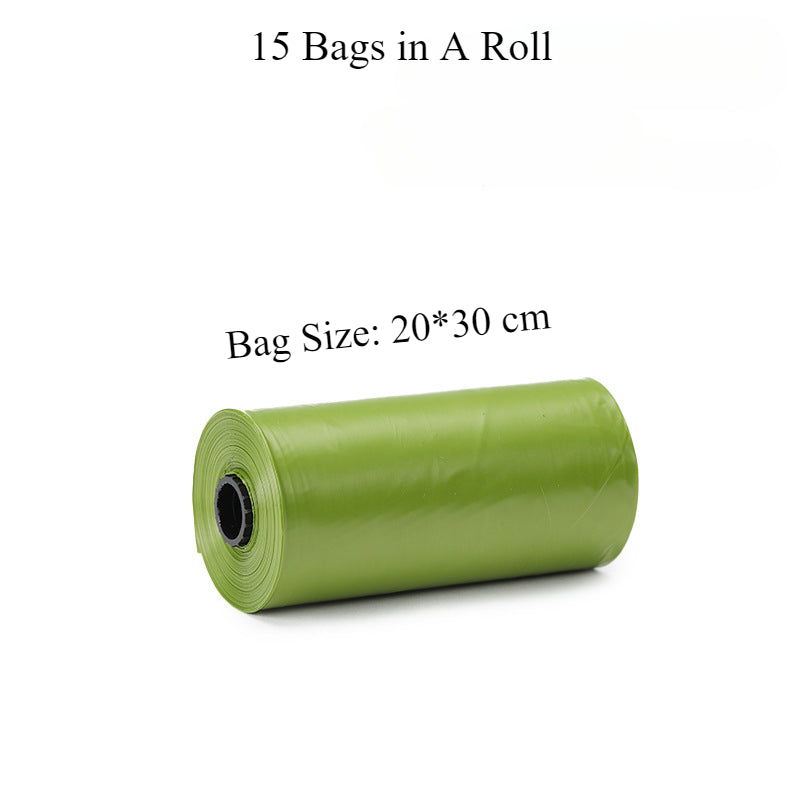 Eco-Friendly Degradable Dog Poop Bags With Dispenser