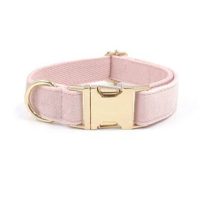 Princess Pink Velvet Pet Collar