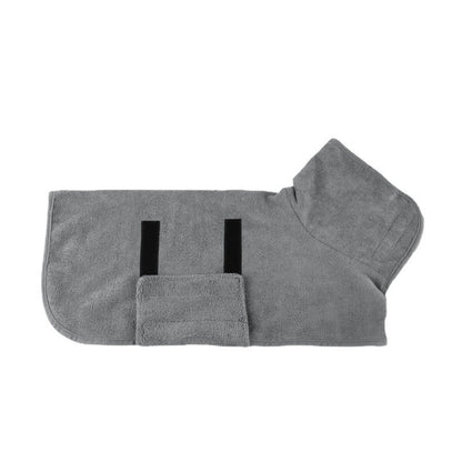 Microfiber Absorbent Pet Bathrobe