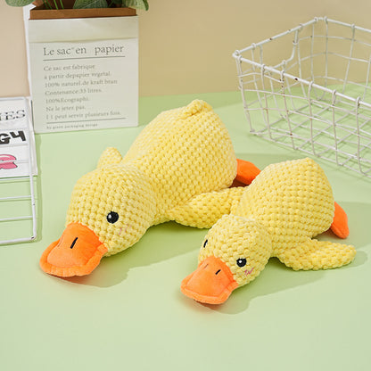 Yellow Duck Teeth-Grinding Toy