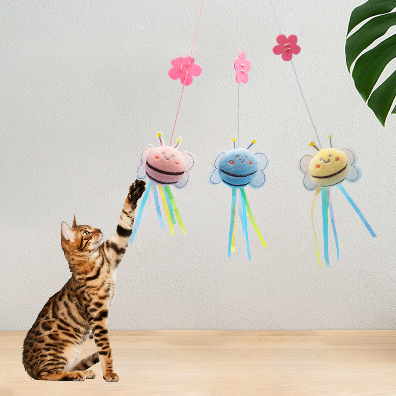 Little Bee Sounding Cat Stick