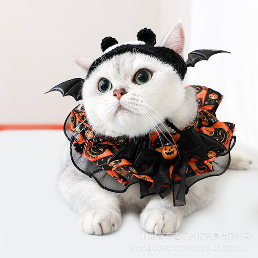 Halloween Pumpkin Bib