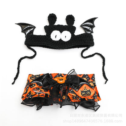 Halloween Pumpkin Bib
