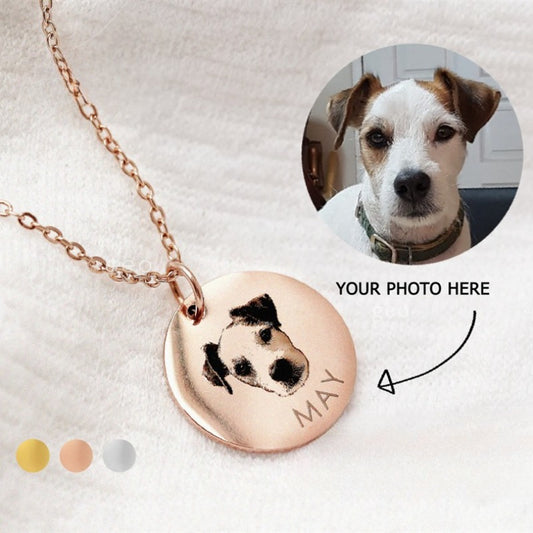 Personalized Engraved Titianium Necklace
