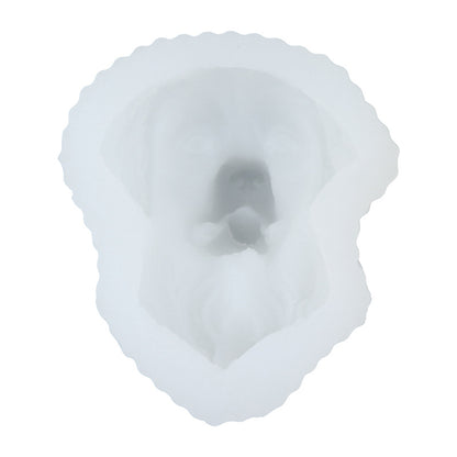 Adorable Dog Head Figure