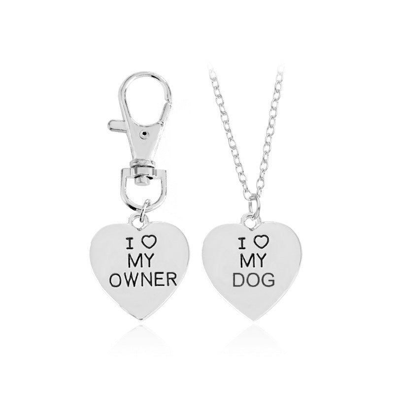 I love My Owner & love My Dog Necklace