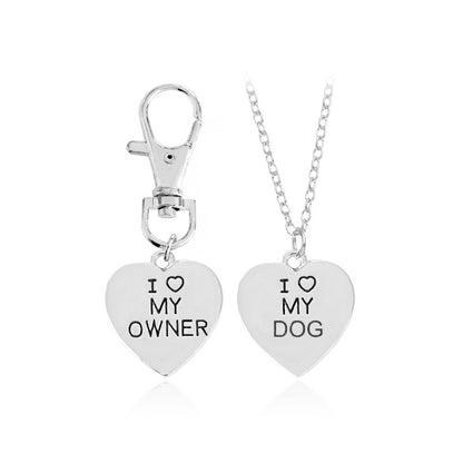 I love My Owner & love My Dog Necklace
